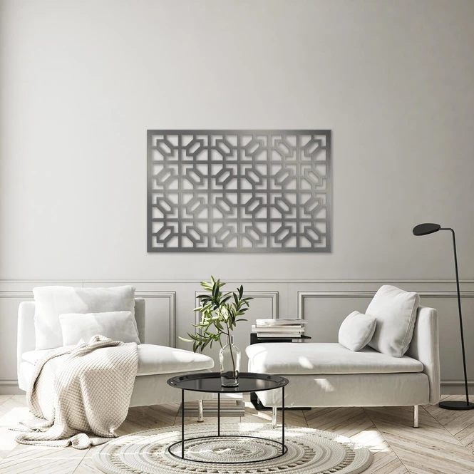 Material: Brushed Aluminium, 3MM, 34X51 In